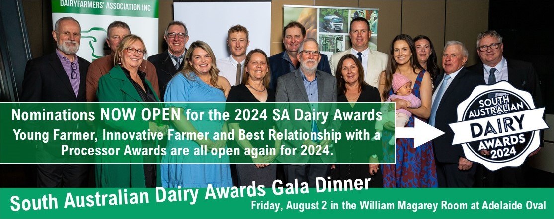 Dairy Awards banner Now Open